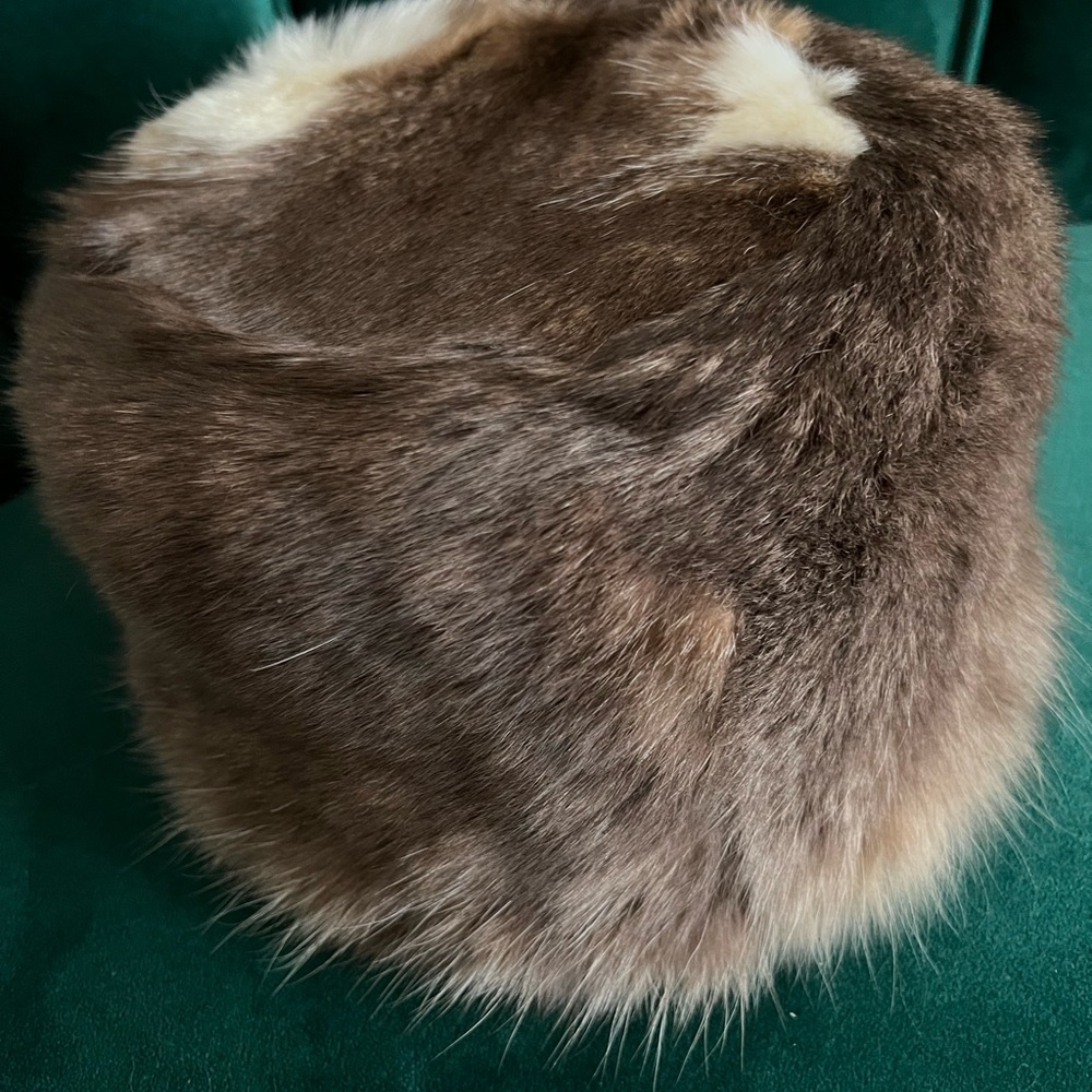 Toasty European Fur Hat in Autumn Tones